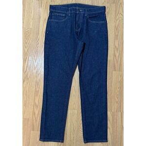 Brooks Brothers Jeans 1818 Mens 34x30 Dark Wash Denim Slim Style 90296